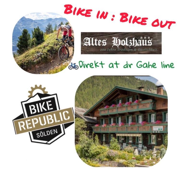 Altes Holzhaus Apartment Solden Luaran gambar